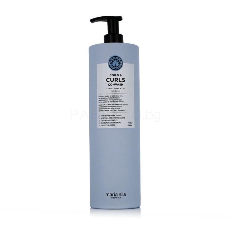 Maria Nila Coils &amp; Curls Co-Wash Шампоан 1000 ml
