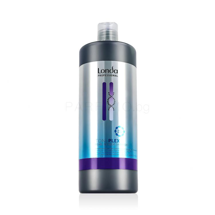 Londa Professional Tone Plex Pearl Blonde Shampoo Шампоан за жени 1000 ml