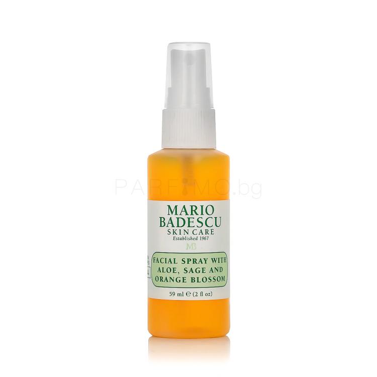 Mario Badescu Facial Spray Aloe, Sage and Orange Blossom Лосион за лице 59 ml