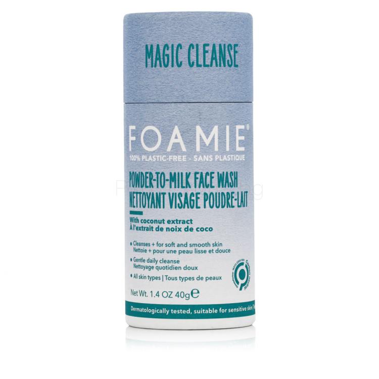Foamie Magic Cleanse Powder-to-Milk Face Wash Тоалетно мляко 40 g