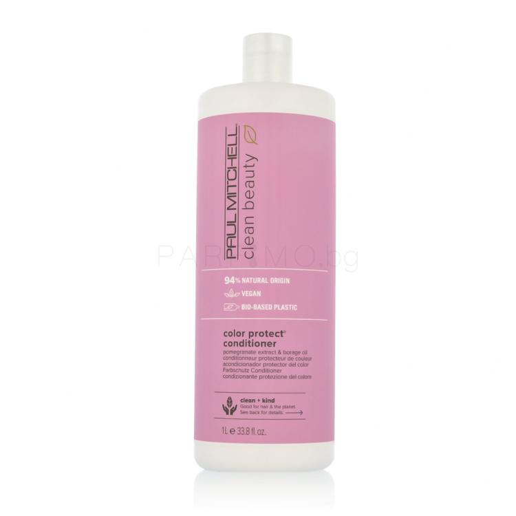 Paul Mitchell Clean Beauty Color Protect Conditioner Балсам за коса за жени 1000 ml