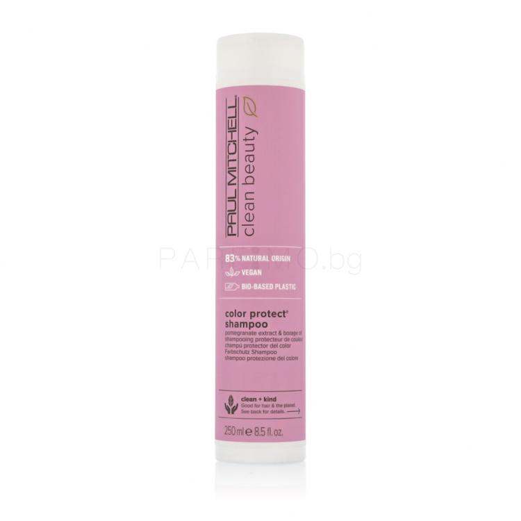 Paul Mitchell Clean Beauty Color Protect Shampoo Шампоан за жени 250 ml