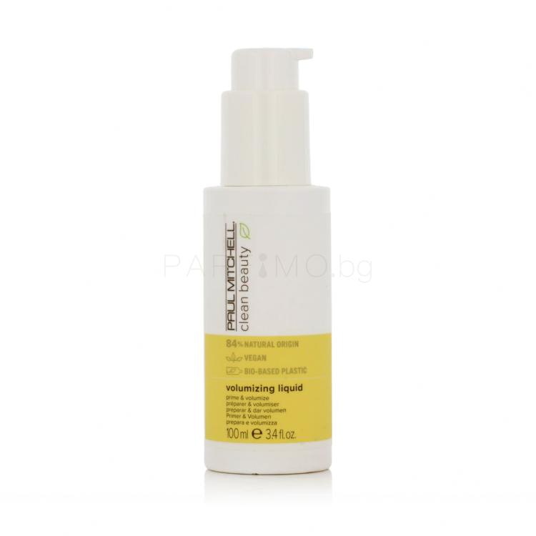 Paul Mitchell Clean Beauty Styling Volumizing Liquid Серум за коса 100 ml