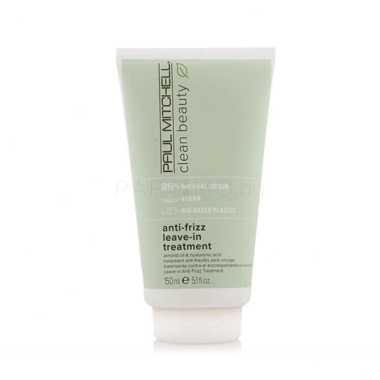 Paul Mitchell Clean Beauty Smooth Anti-Frizz Leave-In Treatment Грижа „без отмиване“ 150 ml