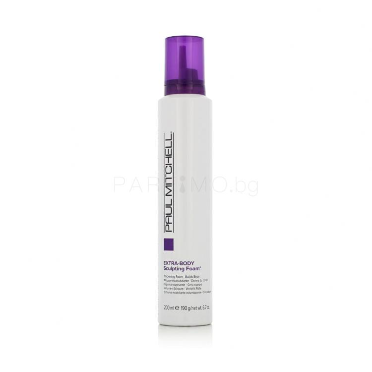 Paul Mitchell Extra-Body Sculpting Foam Втвърдител за коса 200 ml