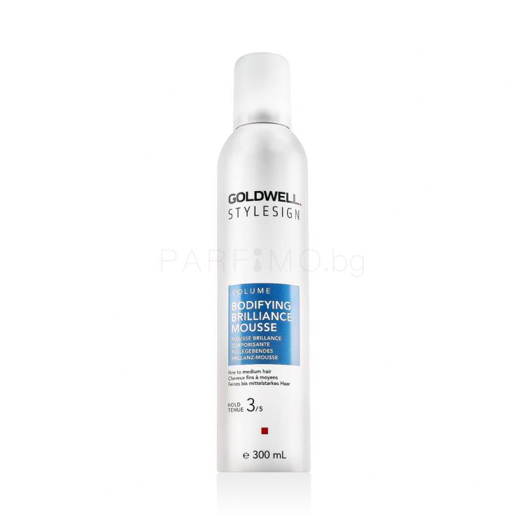 Goldwell Style Sign Volume Bodifying Brilliance Mousse Втвърдител за коса за жени 300 ml