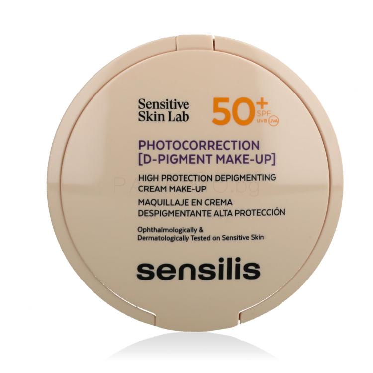 Sensilis Photocorrection [D-Pigment Make-Up] SPF50+ Фон дьо тен 10 g Нюанс 01 Natural Rose