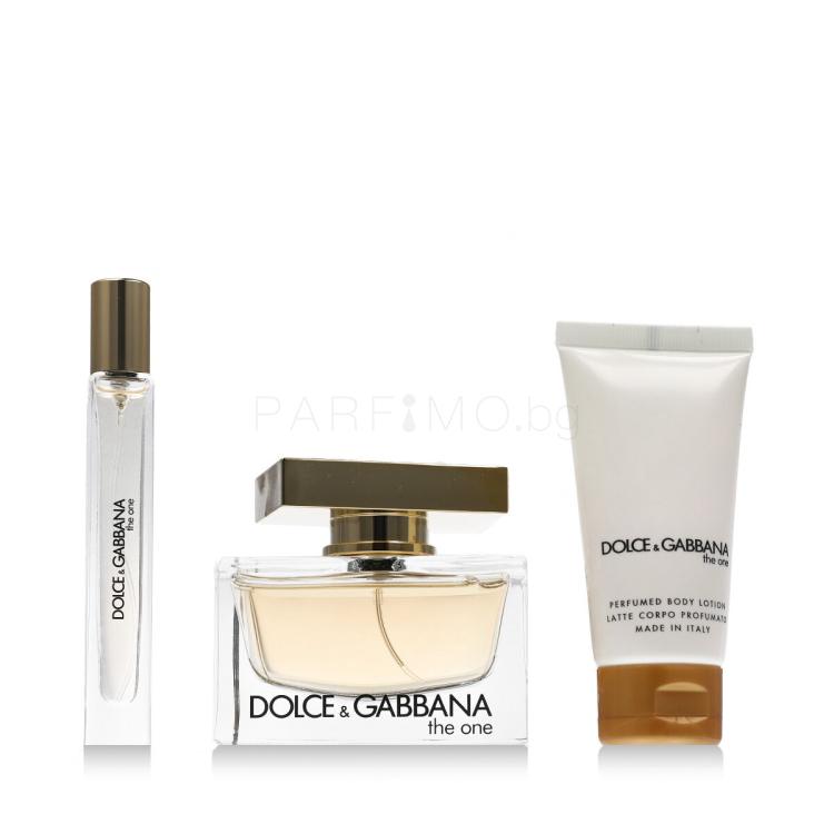Dolce&amp;Gabbana The One Подаръчен комплект EDP 75 ml + лосион за тяло 50 ml + EDP 10 ml
