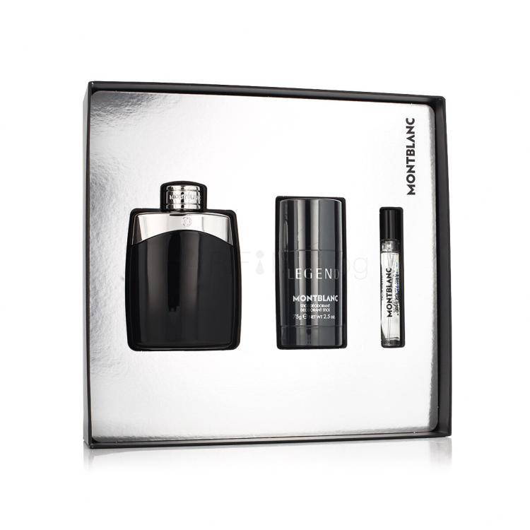 Montblanc Legend Подаръчен комплект EDT 100 ml + EDT 7,5 ml + део-стик 75 g