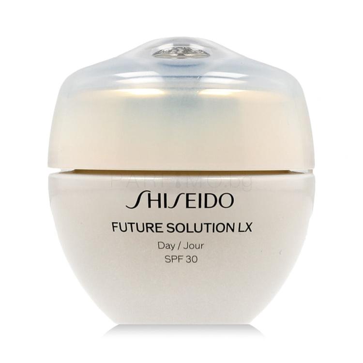Shiseido Future Solution LX Total Protective Cream SPF30 Дневен крем за лице за жени 50 ml