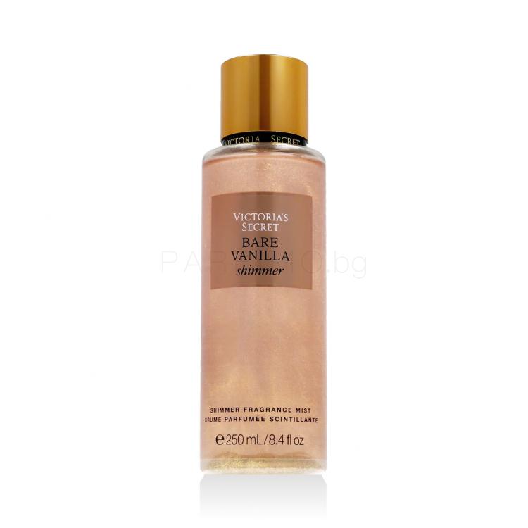 Victoria´s Secret Bare Vanilla Shimmer Спрей за тяло за жени 250 ml
