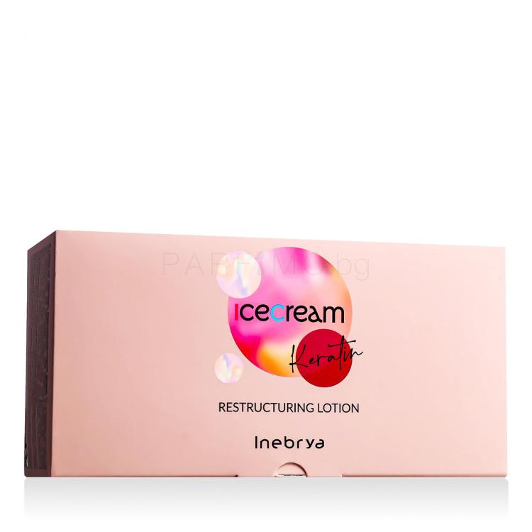 Inebrya Ice Cream Keratin Restructuring Lotion Серум за коса 12x11 ml