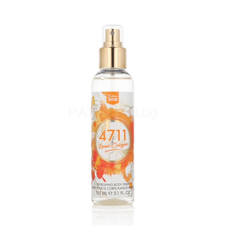 4711 Remix Cologne Orange Спрей за тяло 150 ml