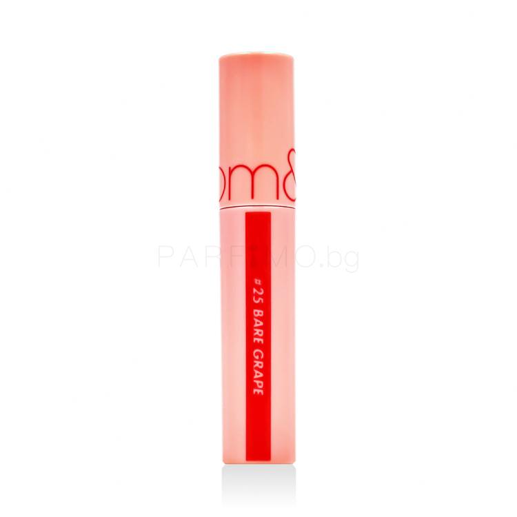 rom&amp;nd Juicy Lasting Tint Блясък за устни 5,5 ml Нюанс 25 Bare Grape