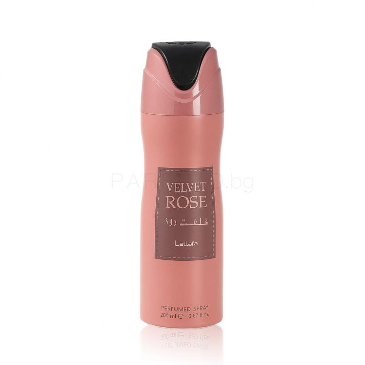 Lattafa Velvet Rose Дезодорант за жени 200 ml