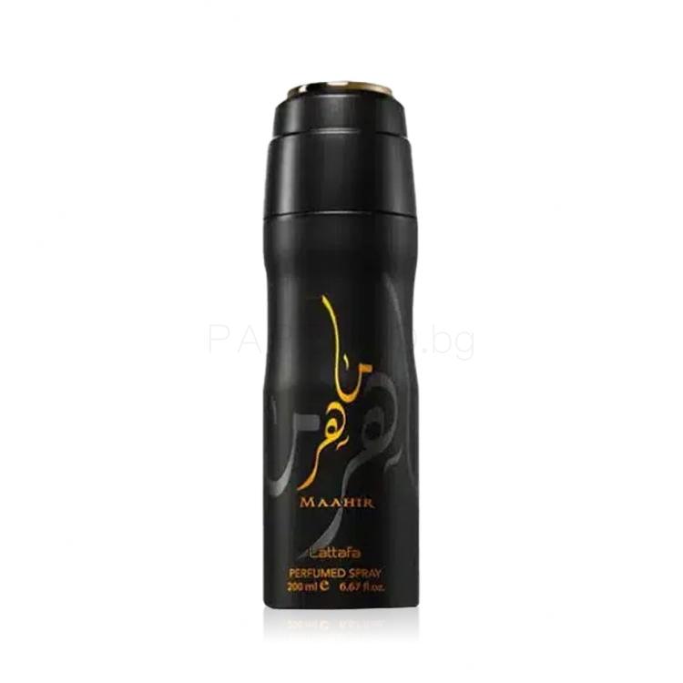 Lattafa Maahir Black Edition Дезодорант 200 ml