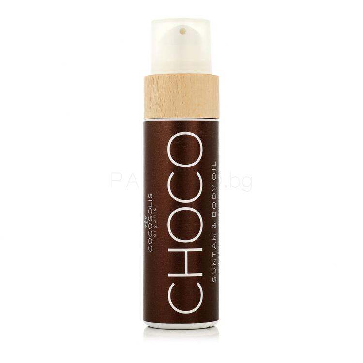 COCOSOLIS Suntan &amp; Body Oil Choco Слънцезащитна козметика за тяло за жени 110 ml