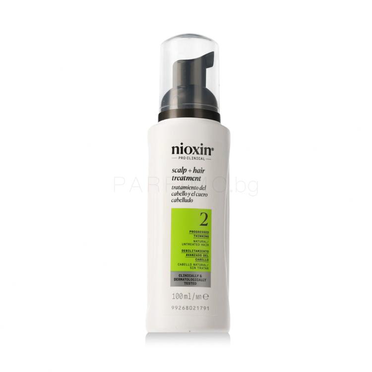 Nioxin System 2 Scalp Care + Hair Thickening Treatment Грижа „без отмиване“ за жени 100 ml