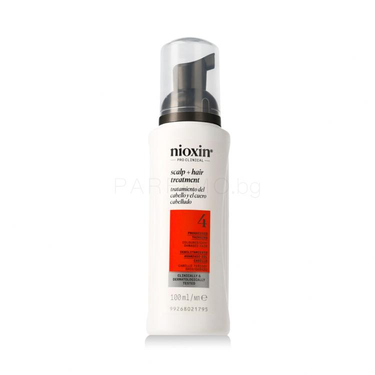 Nioxin System 4 Scalp Care + Hair Thickening Treatment Грижа „без отмиване“ за жени 100 ml