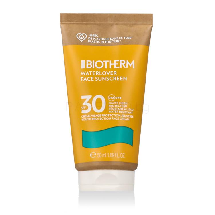 Biotherm Waterlover Face Sunscreen SPF30 Слънцезащитен продукт за лице 50 ml