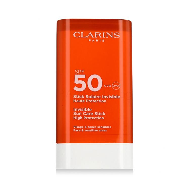 Clarins Sun Care Invisible Stick SPF50 Слънцезащитен продукт за лице 17 g