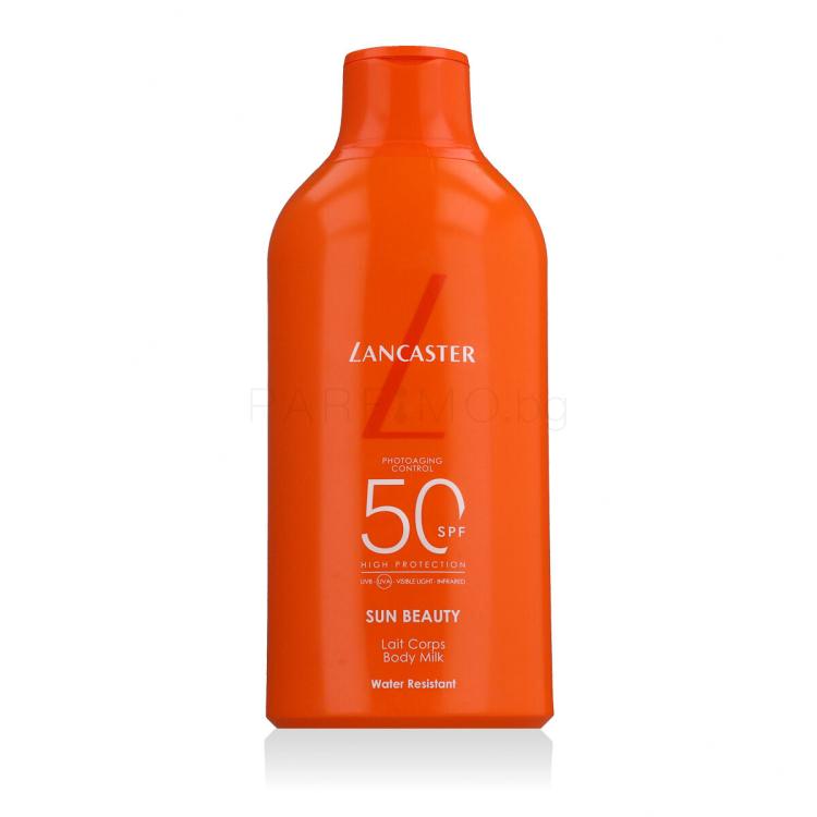 Lancaster Sun Beauty Body Milk SPF50 Слънцезащитна козметика за тяло 400 ml
