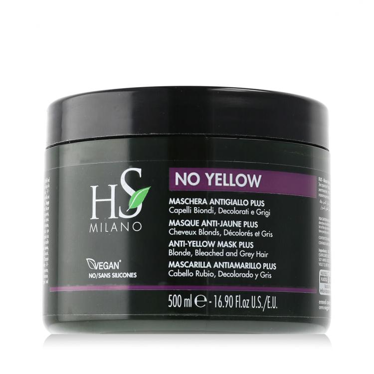 HS MILANO No Yellow Anti-Yellow Mask Маска за коса 500 ml