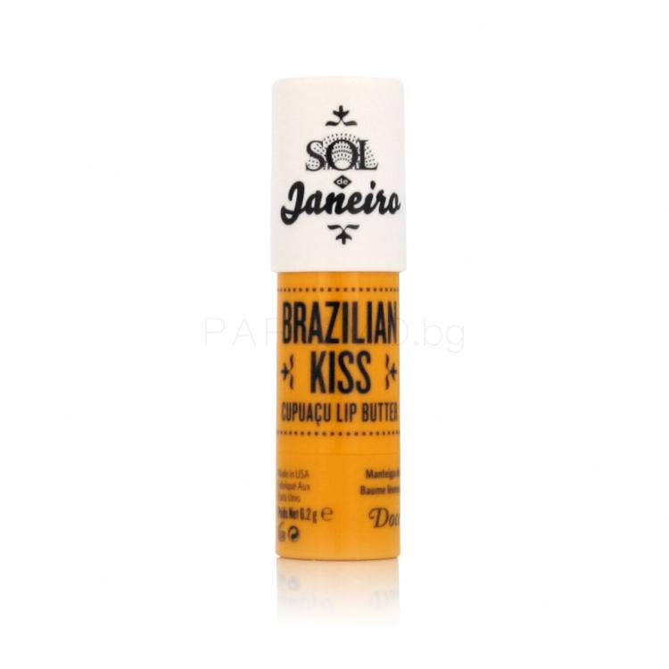 Sol De Janeiro Brazilian Kiss Cupuaçu Butter Lip Балсам за устни за жени 6,2 g
