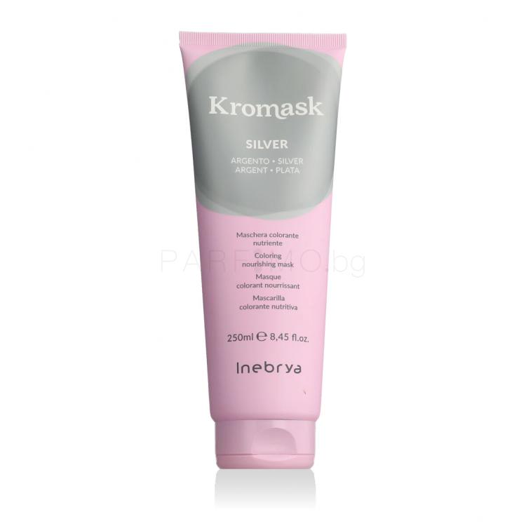 Inebrya Kromask Coloring Nourishing Mask Боя за коса 250 ml Нюанс Silver