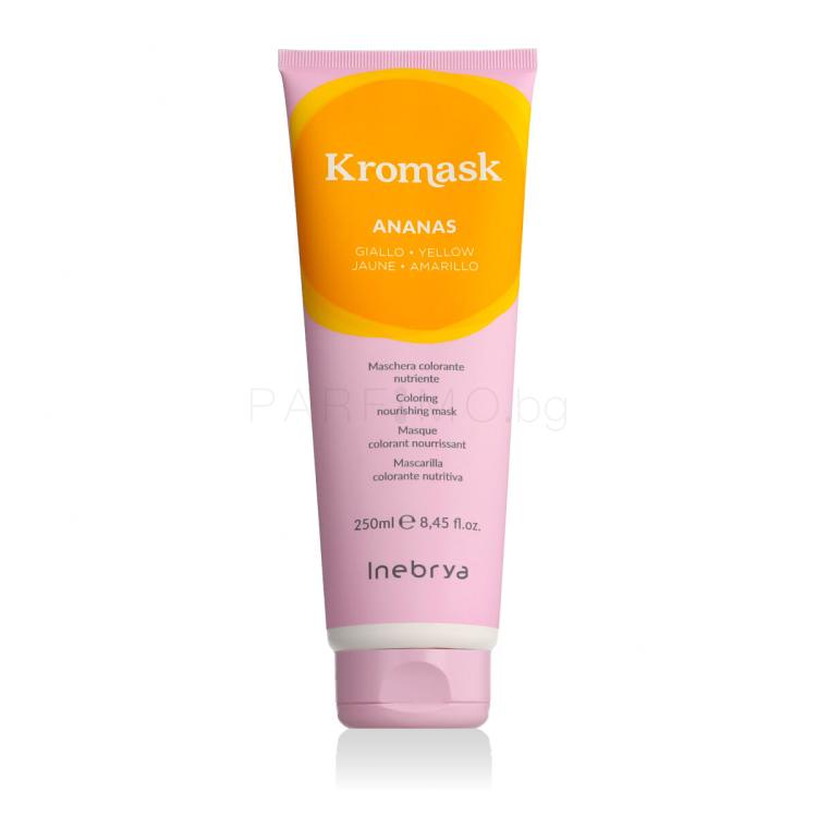 Inebrya Kromask Coloring Nourishing Mask Боя за коса 250 ml Нюанс Ananas