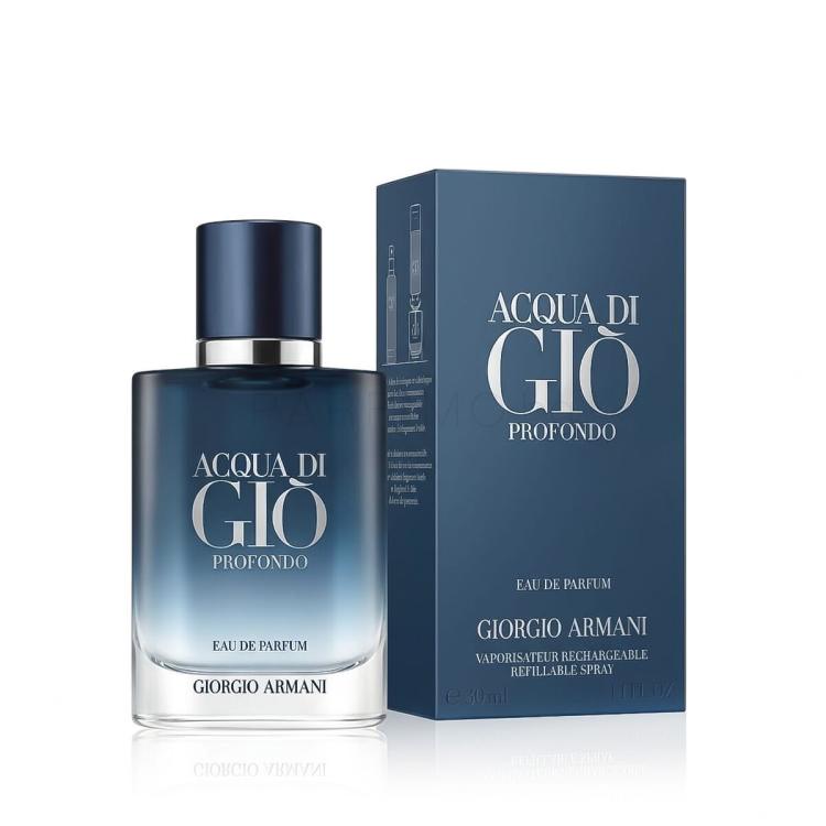 Giorgio Armani Acqua di Giò Profondo 2024 Eau de Parfum за мъже Зареждаем 30 ml