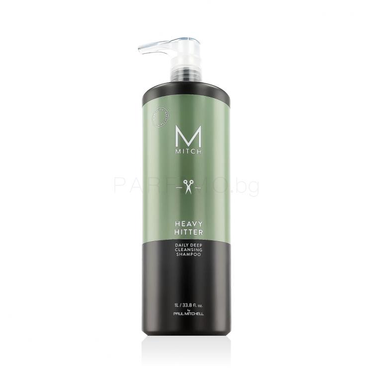 Paul Mitchell Mitch Heavy Hitter Deep Cleansing Shampoo Шампоан за мъже 1000 ml