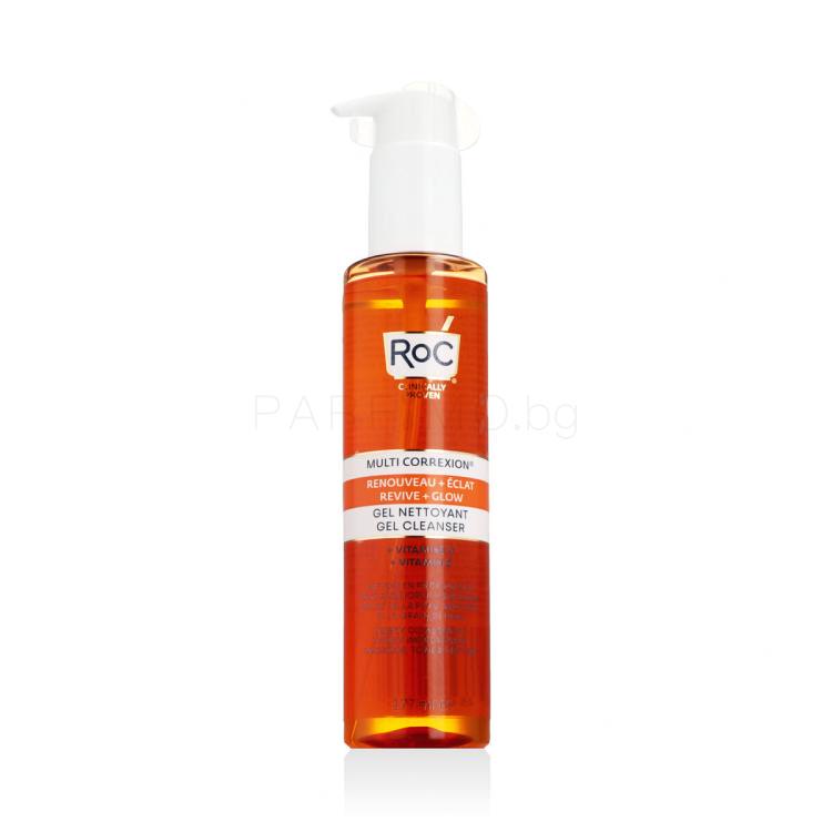 RoC Multi Correxion Revive &amp; Glow Gel Cleanser + Vitamin C Почистващ гел за жени 177 ml