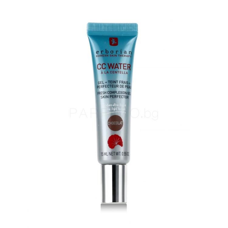 Erborian CC Water Fresh Complexion Gel Skin Perfector CC крем за жени 15 ml Нюанс Chocolat