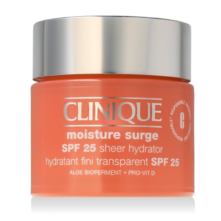 Clinique Moisture Surge Sheer Hydrator SPF25 Дневен крем за лице за жени 75 ml