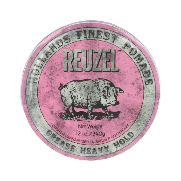 Reuzel Hollands Finest Pomade Grease Heavy Hold Восък за коса за мъже 340 g