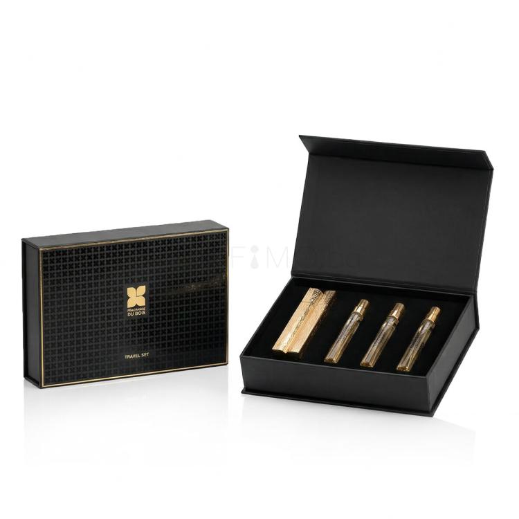 Fragrance Du Bois Travel Set For Lovers Collection Подаръчен комплект Парфюмен екстракт Cavort 7,5 ml + Парфюмен екстракт Lovers 7,5 ml + Парфюмен екстракт Secret Tryst 7,5 ml