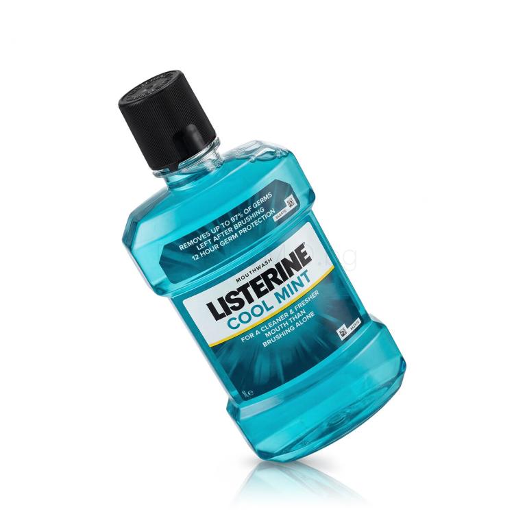 Listerine Cool Mint Mouthwash Вода за уста 1000 ml