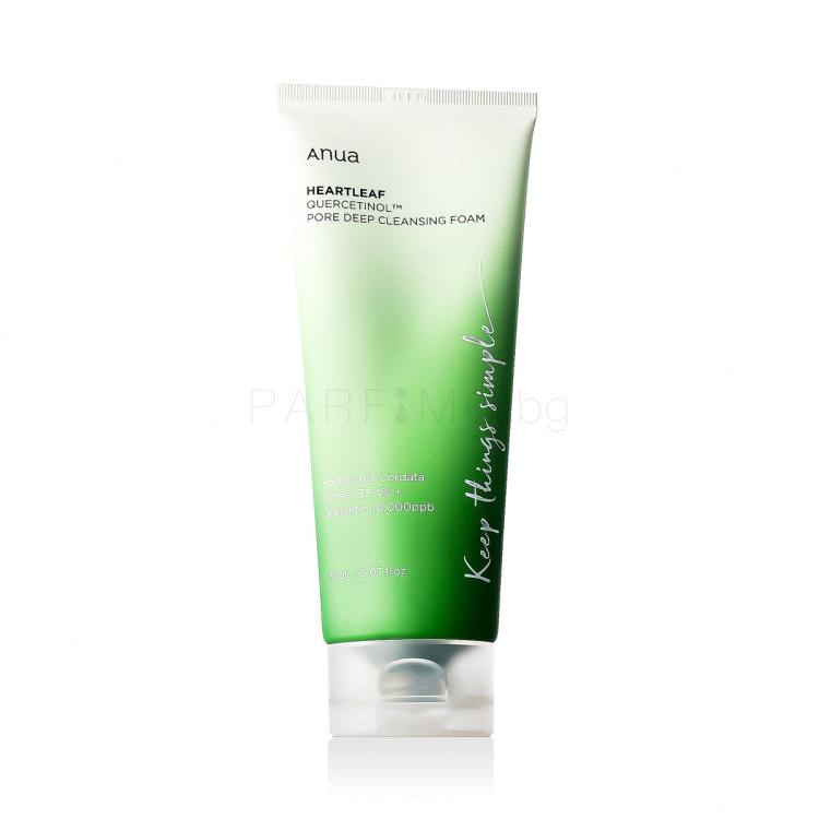 Anua Heartleaf Quercetinol Pore Deep Cleansing Foam Почистваща пяна 150 ml