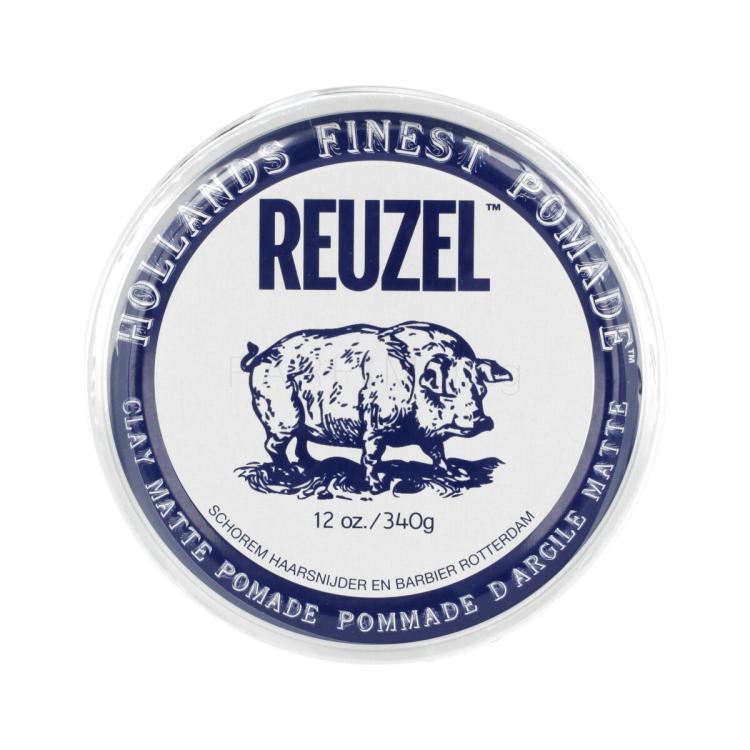 Reuzel Hollands Finest Pomade Clay Matte Pomade За оформяне на косата за мъже 340 g