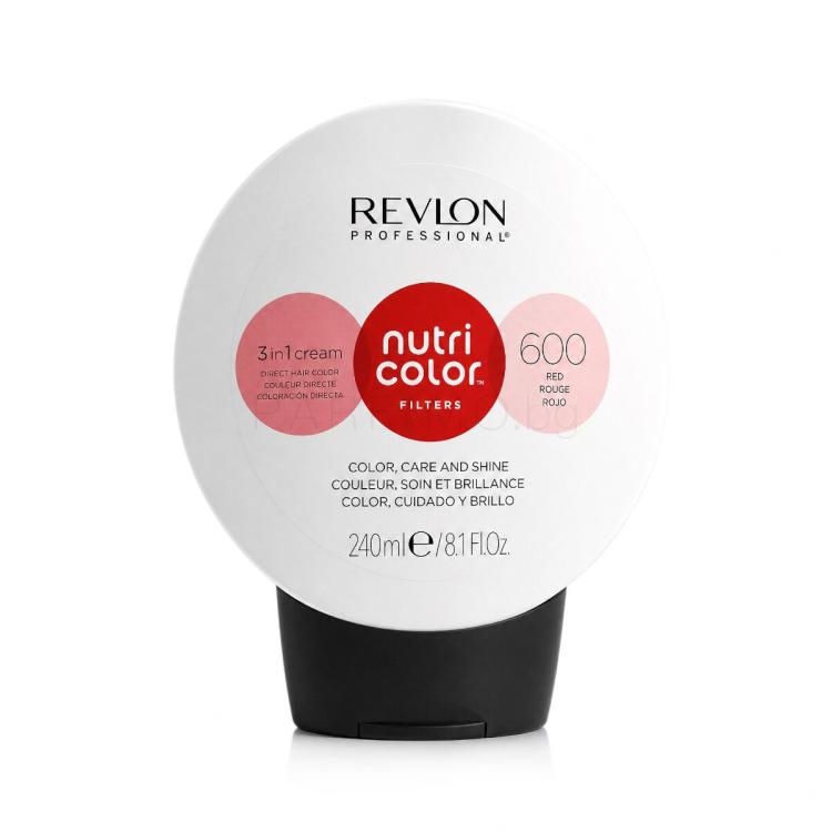 Revlon Professional Nutri Color Filters 3in1 Cream Боя за коса за жени 240 ml Нюанс 600 Red