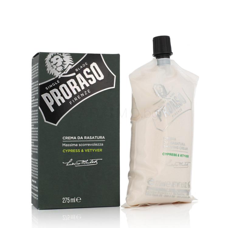 PRORASO Cypress &amp; Vetyver Shaving Cream Крем за бръснене за мъже 275 ml