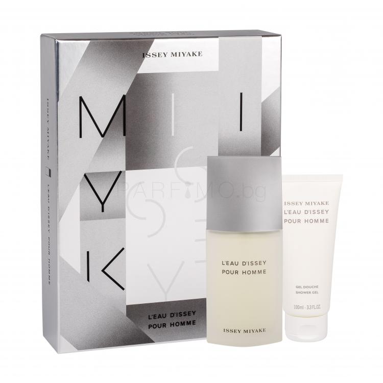 Issey Miyake L&#039;Eau D&#039;Issey Pour Homme Подаръчен комплект EDT 75ml + 100ml душ гел