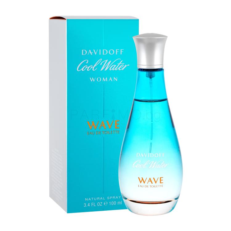Davidoff Cool Water Wave Woman Eau de Toilette за жени 100 ml