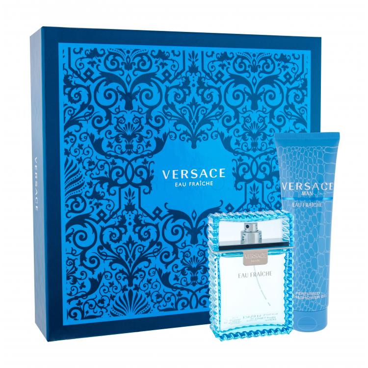 Versace Man Eau Fraiche Подаръчен комплект EDT 100ml + 150ml душ гел