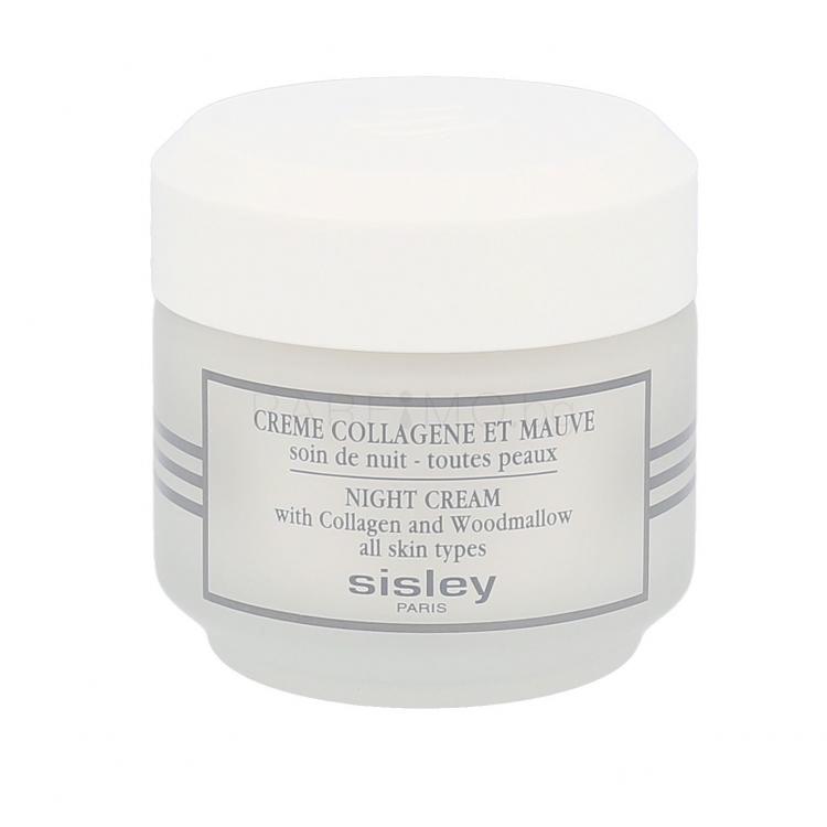 Sisley Night Cream With Collagen And Woodmallow Нощен крем за лице за жени 50 ml
