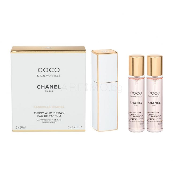 Chanel Coco Mademoiselle Eau de Parfum за жени Впръскване със завъртане 3x20 ml