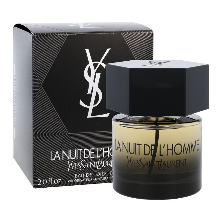 Yves Saint Laurent La Nuit De L&#039;Homme Eau de Toilette за мъже 60 ml
