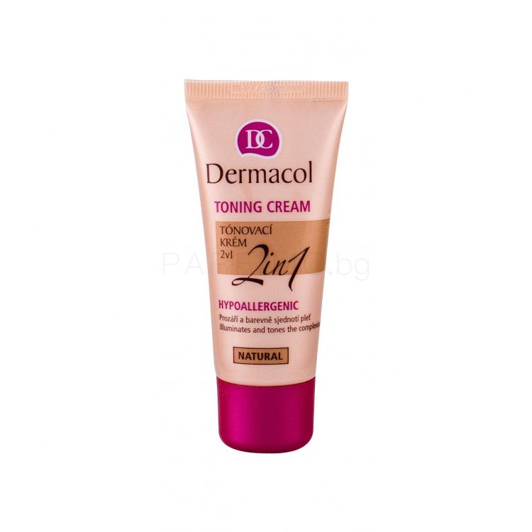 Dermacol Toning Cream 2in1 BB крем за жени 30 ml Нюанс Natural