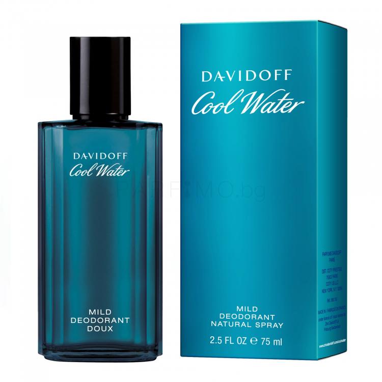 Davidoff Cool Water Дезодорант за мъже 75 ml